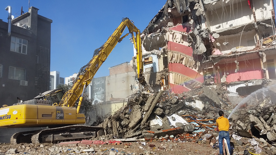 Konya kiralik excavator kiricili makina yikim hafriyat